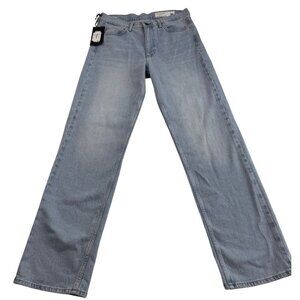 rag & bone Hattie Light Wash Mid-Rise Full Length Straight Leg Jeans SZ 29 NWT